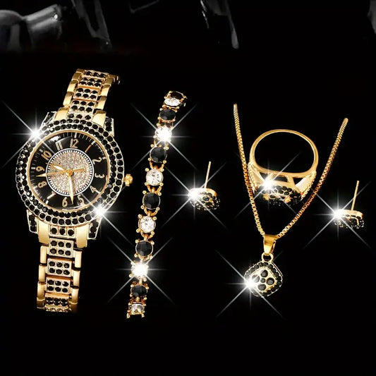 Luxor Women Gold Watch Set™