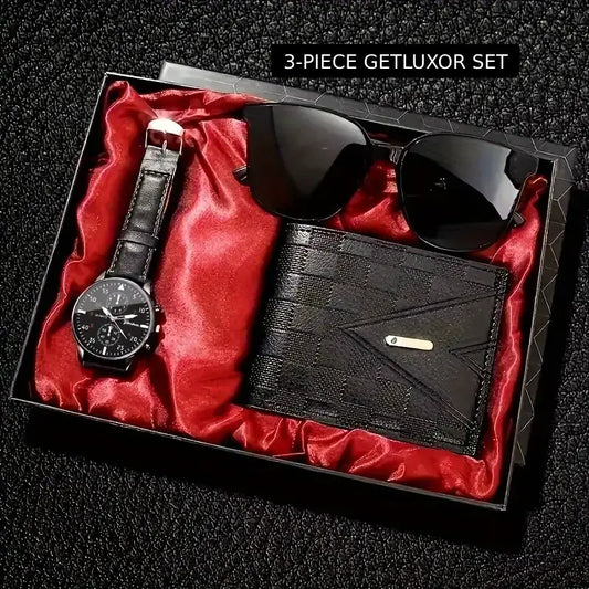 Luxor Leather Black Set™