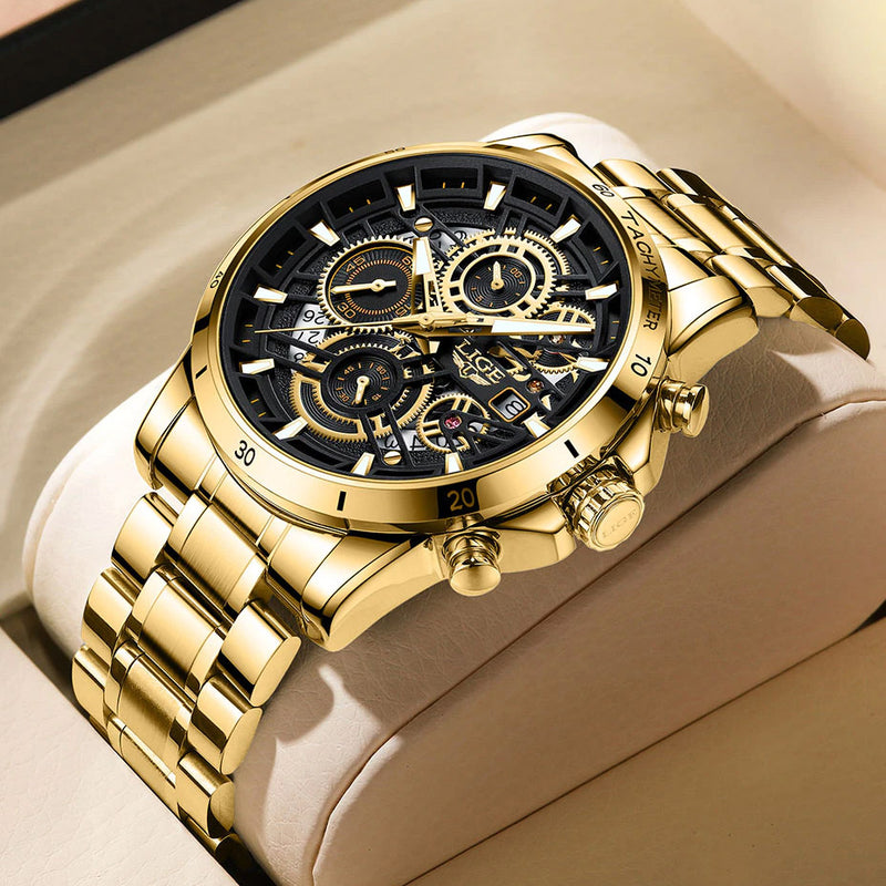 Luxor Wolf Gold Watch™
