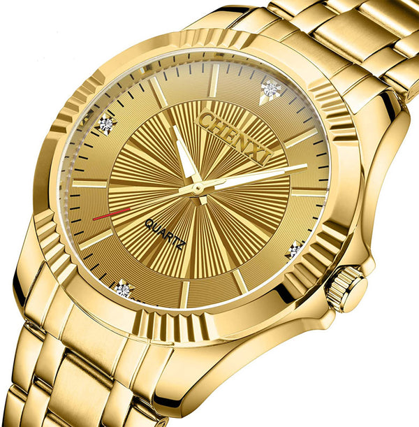 Luxor Alpha Gold Diamond Watch™