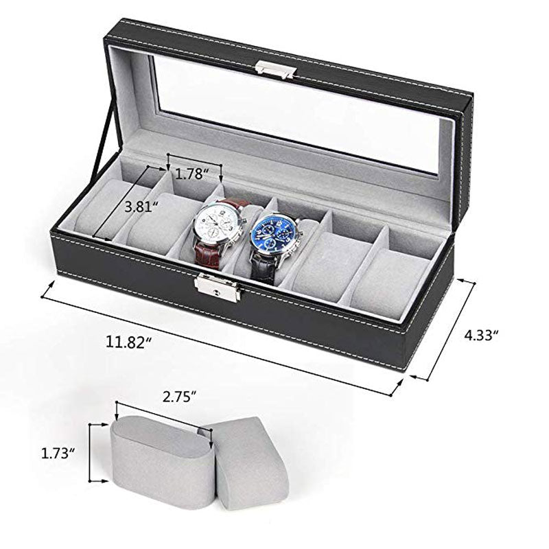 Luxor Watch Display Case Box Organizer™